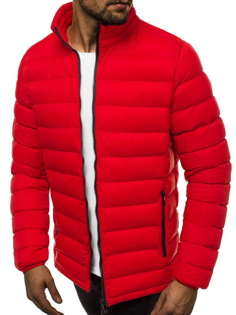 Chaqueta de hombre roja OZONEE JB/JP1111