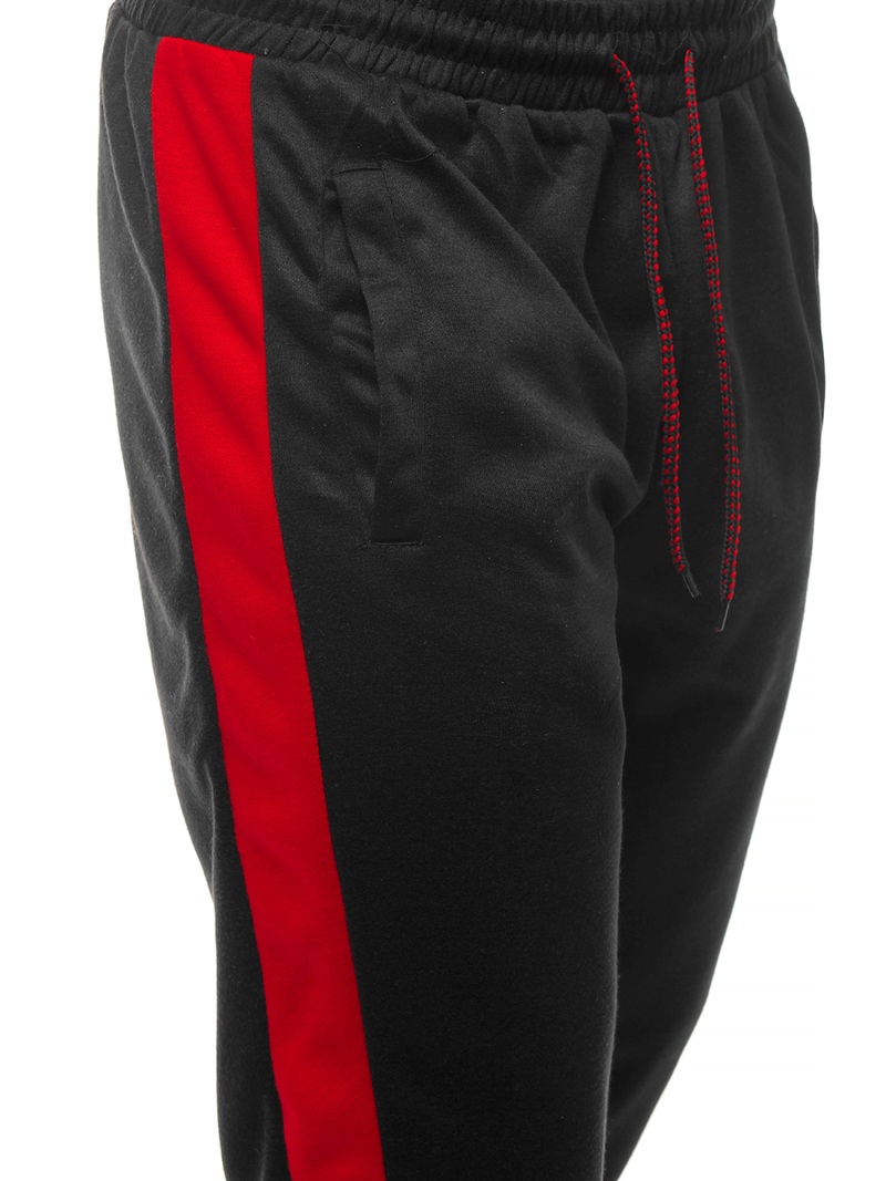 Pantalón de chándal de hombre negras OZONEE JS/JZ11012Z