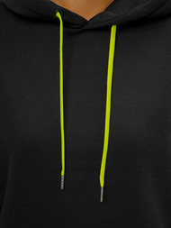 Sudadera de mujer negra OZONEE JS/B26031Z