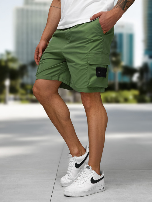 Pantalón corto de hombre caqui OZONEE JS/27K6538/60