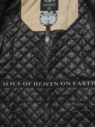 Chaqueta de mujer beige OZONEE O/W377Z