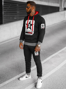 Chándal de hombre negro OZONEE JS/8C59/3Z
