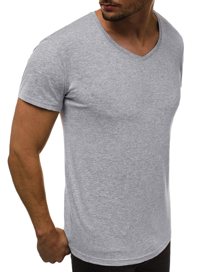Camiseta de hombre gris OZONEE O/2309