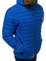 Chaqueta de hombre azul OZONEE JS/LY35