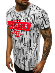 Camiseta de hombre gris OZONEE JS/KS1993