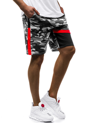 Pantalón corto de hombre gris JS/KK300160