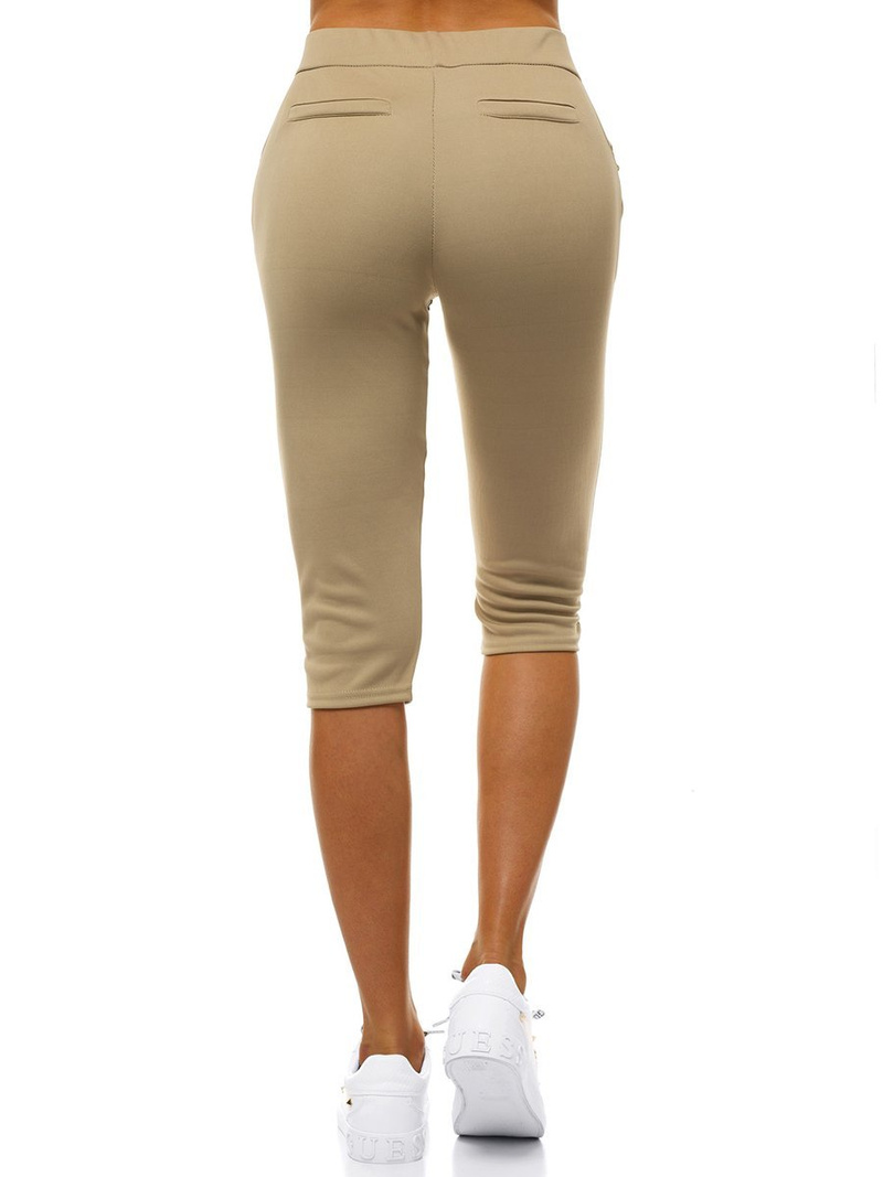 Leggings para mujer beige OZONEE JS/1027/C8