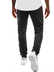 Pantalón de chándal de hombre negras OZONEE JS/JZ11026