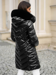 Chaqueta de mujer negro OZONEE JS/16M9100/392Z