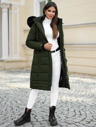 Chaqueta de mujer caqui OZONEE O/W377Z