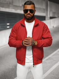 Chaqueta de hombre roja OZONEE JS/5M3212/270