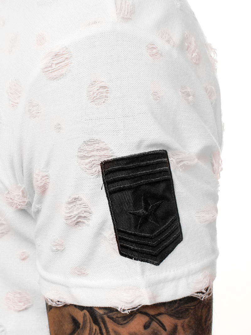 Camiseta de hombre blanca MJ/318YZ