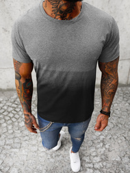 Camiseta de hombre grafito OZONEE JS/8T81/2Z