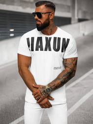 Camiseta de hombre blanca OZONEE O/T1279/1