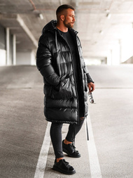 Chaqueta de hombre negro OZONEE O/M3205Z