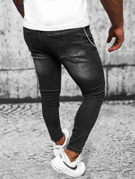 Vaqueros de hombre negras OZONEE O/MB465