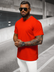 Camiseta de hombre rojo OZONEE NB/MT3098