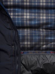 Chaqueta de hombre azul marino OZONEE JS/5M718/215