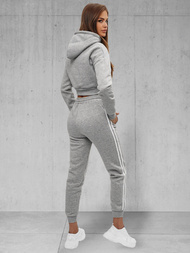Conjunto de chándal de dos piezas gris ZONEE JS/8C67/2Z