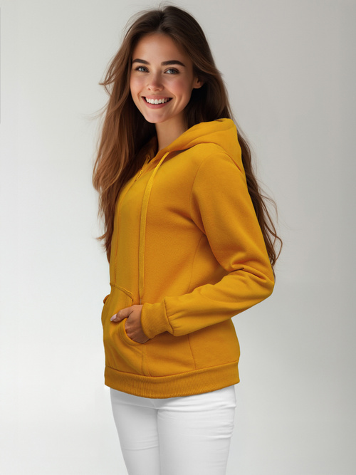 Sudadera de mujer camel OZONEE JS/W03Z