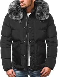 Chaqueta de hombre negra OZONEE O/99120