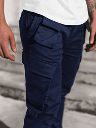 Pantalón jogger de hombre azul marino OZONEE G/2788