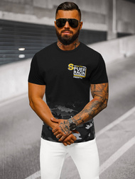 Camiseta de hombre gris OZONEE JS/S985/2Z