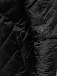 Chaqueta de hombre negra OZONEE JS/8M986/392