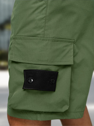 Pantalón corto de hombre caqui OZONEE JS/27K6538/60