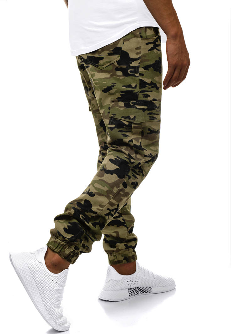 Pantalón jogger de hombre verde OZONEE A/404