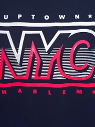 Sudadera de mujer azul marino OZONEE JS/B26008