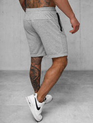 Pantalón corto de hombre gris OZONEE JS/17K532/2