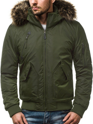 Chaqueta de hombre verde OZONEE O/99122