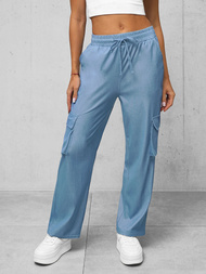 Vaqueros de mujer de azul OZONEE O/HGM6610