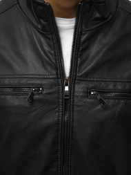 Chaqueta de hombre negr OZONEE JB/JP1131