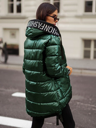 Chaqueta de mujer verde OZONEE JS/5M3188/238Z