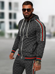 Chándal de hombre negro OZONEE O/FF5111AB