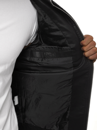 Chaqueta de hombre negra OZONEE JB/JP1125