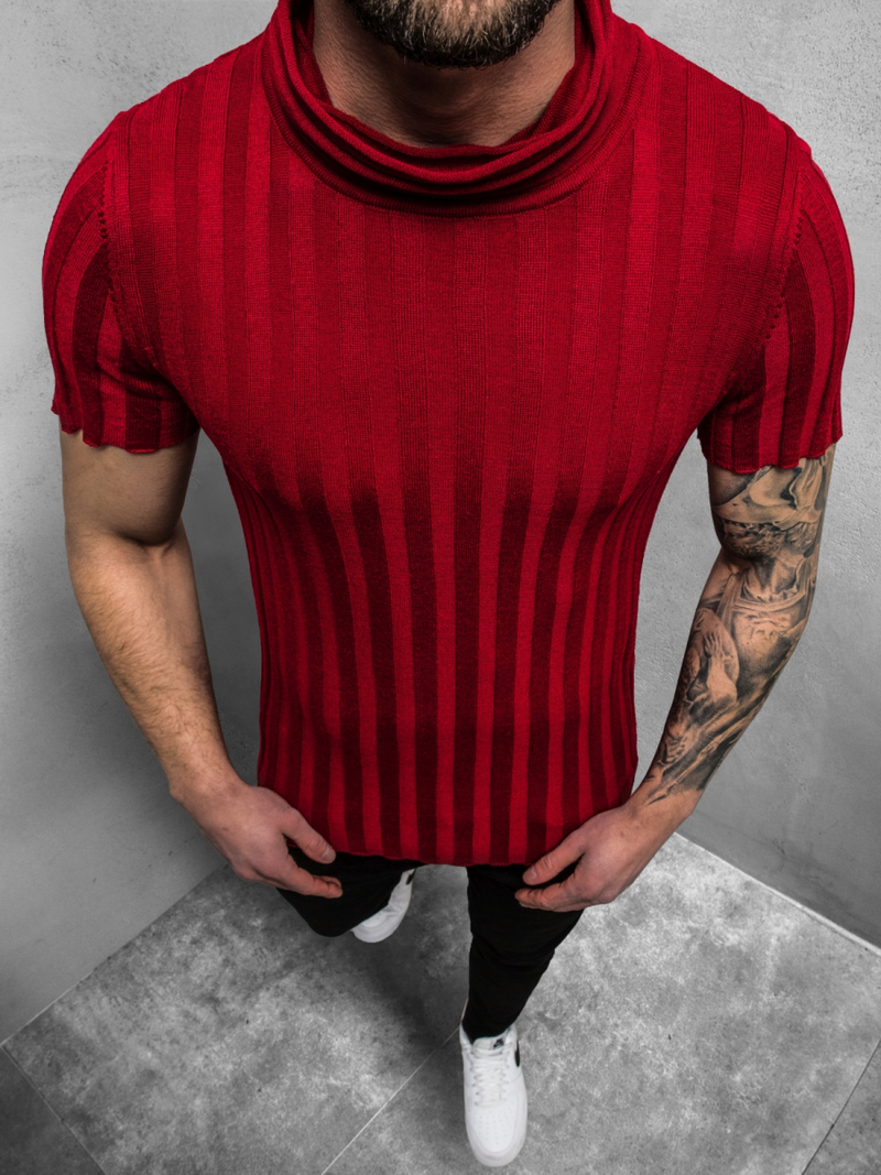 Jersey de hombre burdeos OZONEE L/2294Z