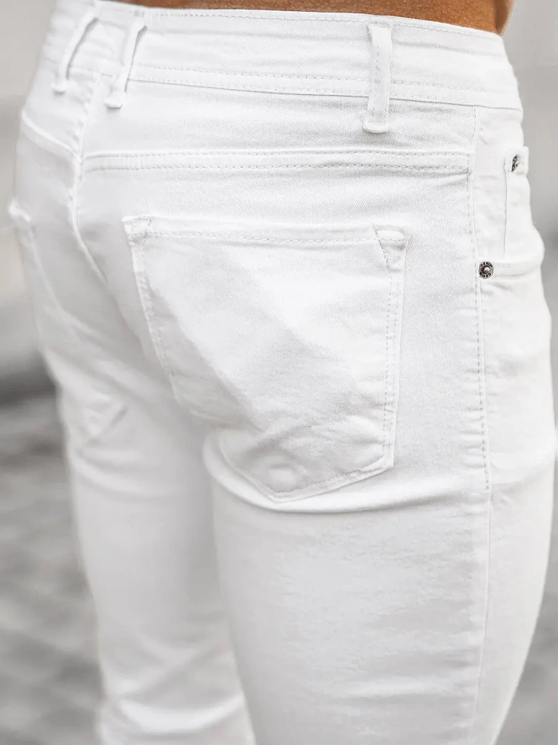 Vaqueros de hombre blancos OZONEE E/5391/01Z