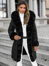 Chaqueta de mujer negra OZONEE JS/5M3156/392Z