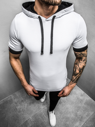 Camiseta de hombre blanca OZONEE O/1273Z