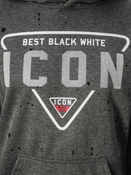 Sudadera de hombre grafito OZONEE JS/8B1737/5