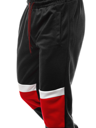 Pantalón de chándal de hombre negro OZONEE JS/JZ11010Z