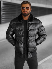Chaqueta de hombre negra OZONEE O/M795Z