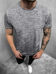Camiseta de hombre gris OZONEE JS/S01Z