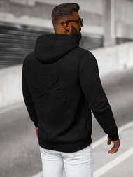 Sudadera de hombre negra OZONEE NB/MF2003