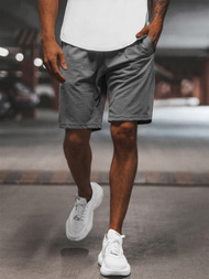 Pantalón corto de hombre grafito OZONEE JS/8K100/5Z