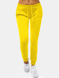 Pantalón de chándal para mujer amarillo OZONEE JS/CK01
