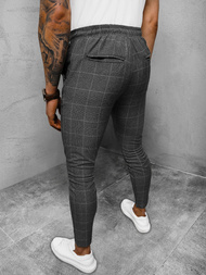 Pantalón chino de hombre de grafitne OZONEE DJ/2304/22